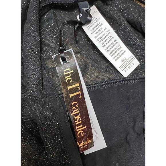 NEW Aubade Women's Black Sheer Mesh See Through Panty Undies Lingerie Size S - Picture 4 of 4